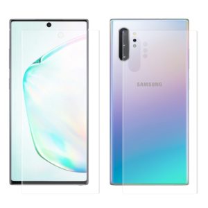 ENKAY Hat-Prince 0.1mm 3D Full Screen Protector Explosion-proof Hydrogel Film Front + Back for Galaxy Note10+ (ENKAY) (OEM)