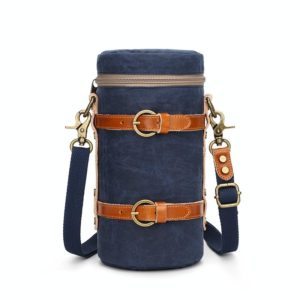K-807 SLR Camera Storage Bag Waterproof Canvas Photography Liner Bag, Colour: S (Blue) (OEM)