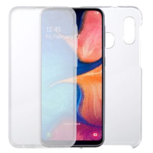 For Samsung Galaxy A20e PC+TPU Ultra-Thin Double-Sided All-Inclusive Transparent Case (OEM)
