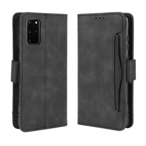 For Galaxy S20+/S20+5G Wallet Style Skin Feel Calf Pattern Leather Case with Separate Card Slot(Black) (OEM)