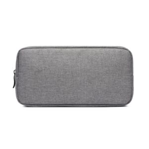 Multi-functional Headphone Charger Data Cable Storage Bag Power Pack, Size: L, 23 x 11.5 x 5.5cm(Grey) (OEM)