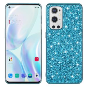 For OnePlus 9 Glitter Powder Shockproof TPU Protective Case(Blue) (OEM)