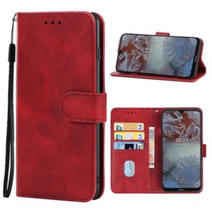For Nokia G10 Leather Phone Case(Red) (OEM)