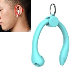 For AirPods 1 / 2 / AirPods Pro / Huawei FreeBuds 3 Wireless Earphones Silicone Anti-lost Lanyard Ear Hook(Mint Green) (OEM)