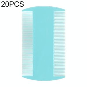 4pcs Pet Comb Double-Sided Comb Dog Cleaning Supplies Cat Comb Pet Grooming Supplies(Light Blue) (OEM)