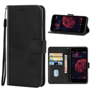 For Tecno A32F Leather Phone Case(Black) (OEM)