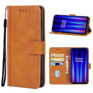 For OnePlus Nord CE 2 5G Leather Phone Case(Brown) (OEM)