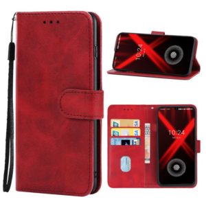 Leather Phone Case For UMIDIGI X(Red) (OEM)