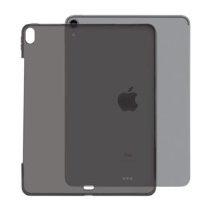 Shockproof TPU Protective Case for iPad Pro 12.9 inch (2018) (Transparent Black) (OEM)