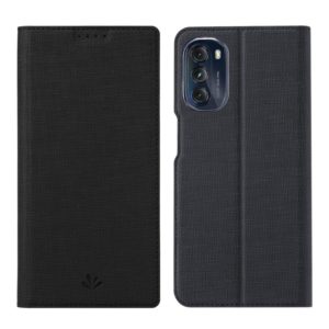 For Motorola Moto G 5G 2022 ViLi DMX Series Shockproof Magnetic Flip Leather Phone Case(Black) (ViLi) (OEM)