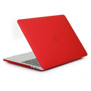 Laptop Matte Style Protective Case For MacBook Pro 13.3 inch A2338 2022(Red) (OEM)