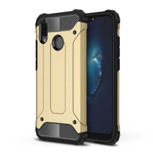 For Huawei P20 Lite Full-body Rugged TPU + PC Combination Back Cover Case (Gold) (OEM)