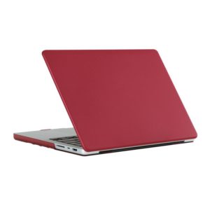 Dot Texture Double Sided Tanned Laptop Case For MacBook Pro 13.3 inch A1706/A1708/A1989/A2159/A2289/A2251/A2338(Red) (OEM)