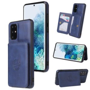 For Huawei P40 Pro Calf Texture Magnetic Phone Case(Blue) (OEM)