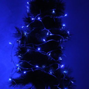 30m Waterproof IP44 String Decoration Light, For Christmas Party, 300 LED, Blue Light with 8 Functions Controller, 220-240V, EU Plug (OEM)
