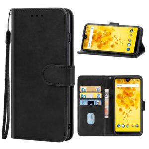 Leather Phone Case For Wiko View 2(Black) (OEM)