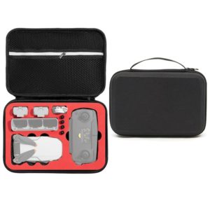 For DJI Mini SE Shockproof Nylon Carrying Hard Case Storage Bag, Size: 21.5 x 29.5 x 10cm(Black + Red Liner) (OEM)