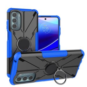 For Motorola Moto G Stylus 5G 2022 Armor Bear Shockproof PC + TPU Phone Case(Blue) (OEM)