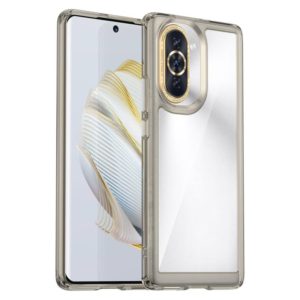 For Huawei nova 10 Colorful Series Acrylic + TPU Phone Case(Transparent Grey) (OEM)