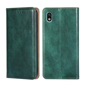 For Sony Xperia Ace III Gloss Oil Solid Color Magnetic Flip Leather Phone Case(Green) (OEM)