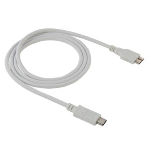 1m USB-C / Type-C 3.1 to USB 3.0 Micro-B Adapter Cable(White) (OEM)