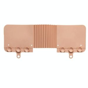 2 PCS Sink Foldable Flaps Kitchen Suction Cup Splash-Proof Flaps(Pink) (OEM)