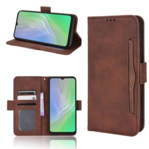 For Blackview A55 Skin Feel Calf Pattern Leather Phone Case(Brown) (OEM)