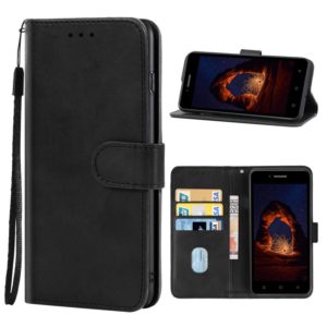 For Tecno P12 Leather Phone Case(Black) (OEM)