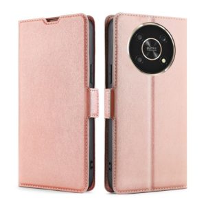 For Honor X30 Ultra-thin Voltage Side Buckle Flip Leather Case(Rose Gold) (OEM)