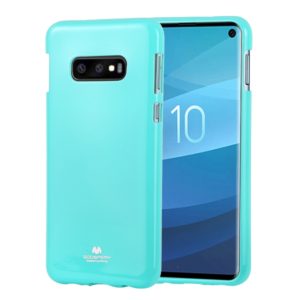 GOOSPERY PEARL JELLY TPU Anti-fall and Scratch Case for Galaxy S10e(Mint Green) (GOOSPERY) (OEM)