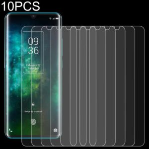10 PCS 0.26mm 9H 2.5D Tempered Glass Film For TCL 10 Pro (OEM)