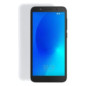 TPU Phone Case For Alcatel 1C 2018(Transparent White) (OEM)