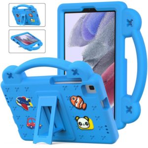 For Samsung Galaxy Tab A7 Lite 8.7 2021 T220/T225 Handle Kickstand Children EVA Shockproof Tablet Case(Sky Blue) (OEM)