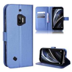 For Oukitel WP12 / WP12 Pro Diamond Texture Leather Phone Case(Blue) (OEM)