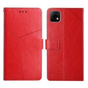 For Wiko T3 Y Stitching Horizontal Flip Leather Phone Case(Red) (OEM)