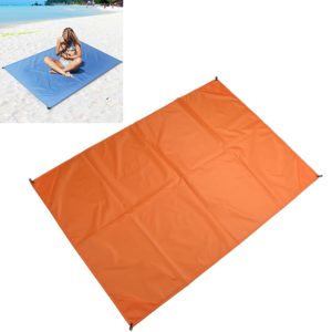 Outdoor Portable Waterproof Picnic Camping Mats Beach Blanket Mattress Mat 150cm*140cm(Orange) (OEM)