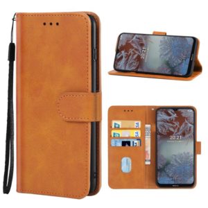 For Nokia G10 Leather Phone Case(Brown) (OEM)