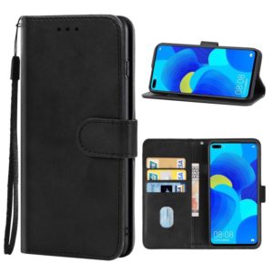 For Huawei nova 6 5G Leather Phone Case(Black) (OEM)