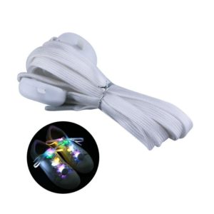 1 Pair LED Light-up Shoelace Stage Performance Luminous Shoelace,Color: 7 Color Change (OEM)
