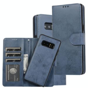 For Samsung Galaxy Note8 Retro 2 in 1 Detachable Magnetic Horizontal Flip TPU + PU Leather Case with Holder & Card Slots & Photo Frame & Wallet(Dark Blue) (OEM)