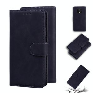 For Tecno Camon 16 Premier CE9 Skin Feel Pure Color Flip Leather Phone Case(Black) (OEM)