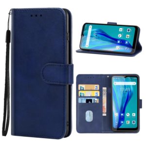 Leather Phone Case For OUKITEL C23 Pro(Blue) (OEM)