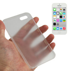 0.3mm Ultra Thin Polycarbonate Materials PC Protection Shell for iPhone 5C(Transparent) (OEM)