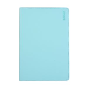 ENKAY 360 Degree Rotation Lichi Texture Leather Case with Holder for Samsung Galaxy Tab S6 10.5 T860 / T865(Light Blue) (ENKAY) (OEM)