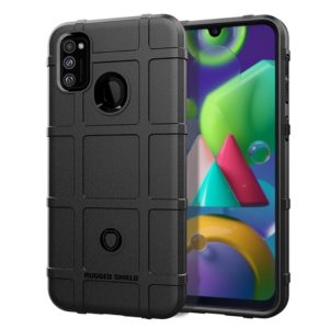 For Galaxy M31 Full Coverage Shockproof TPU Case(Black) (OEM)