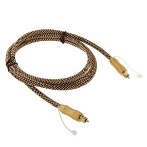 1.5m Length Digital Audio Optical Fiber Cable Toslink M to M, OD:6.0mm (OEM)