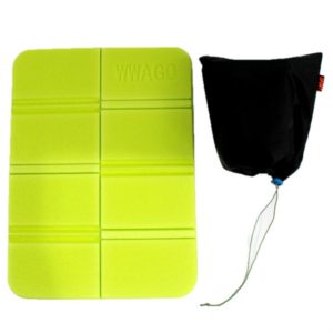 XPE Folder Camping Mat Folding Portable Small Cushion Moisture-Proof Waterproof Prevent Dirty Picnic Mat Beach Pad(Fruit Green) (OEM)