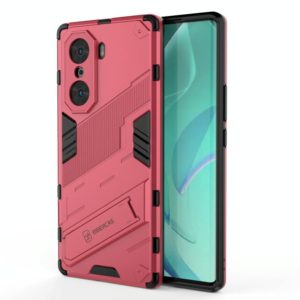 For Honor 60 Punk Armor 2 in 1 PC + TPU Phone Case(Light Red) (OEM)