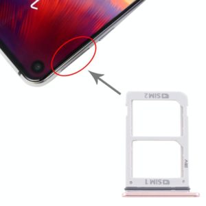 For Samsung Galaxy A8s / Galaxy A9 Pro 2019 SIM Card Tray + SIM Card Tray (Pink) (OEM)