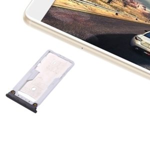 For Xiaomi Mi Max 2 SIM & SIM / TF Card Tray(Black) (OEM)